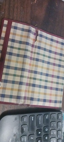 Daks beige checks burgundy - beige,