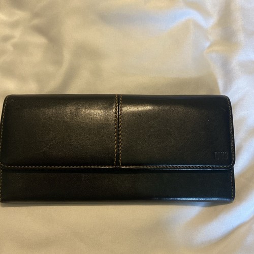Black leather daks - black,
