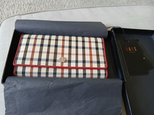 Daks check ladies purse - daks,